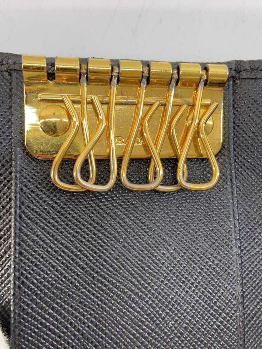 Prada Key Case Wallet Black - Picture 6 of 7